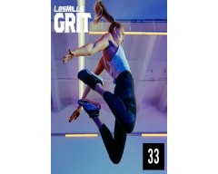 [Hot sale]Les Mills GRIT Cardio 33 New Release CA33 DVD, CD & Notes